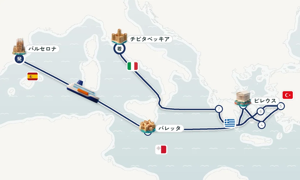 航路マップ