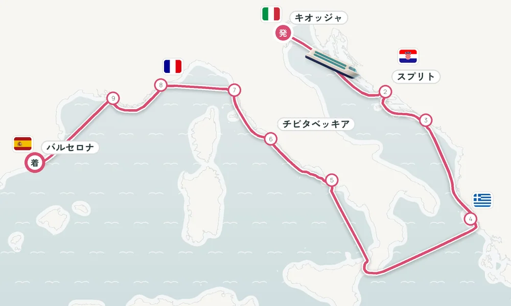 航路マップ