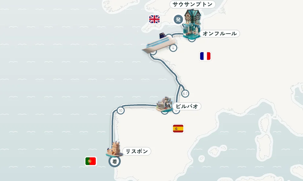 航路マップ