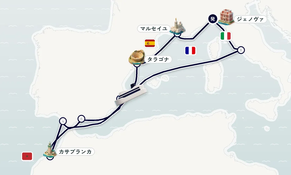 航路マップ