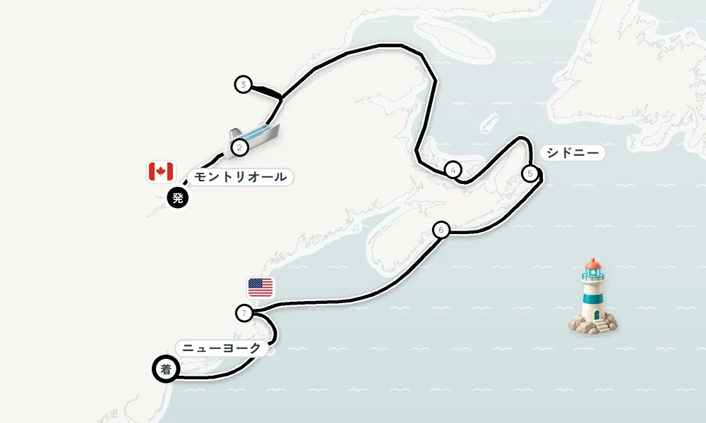 航路マップ