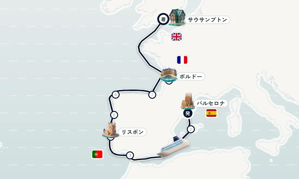 航路マップ