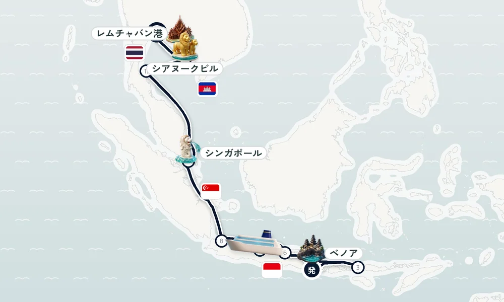 航路マップ