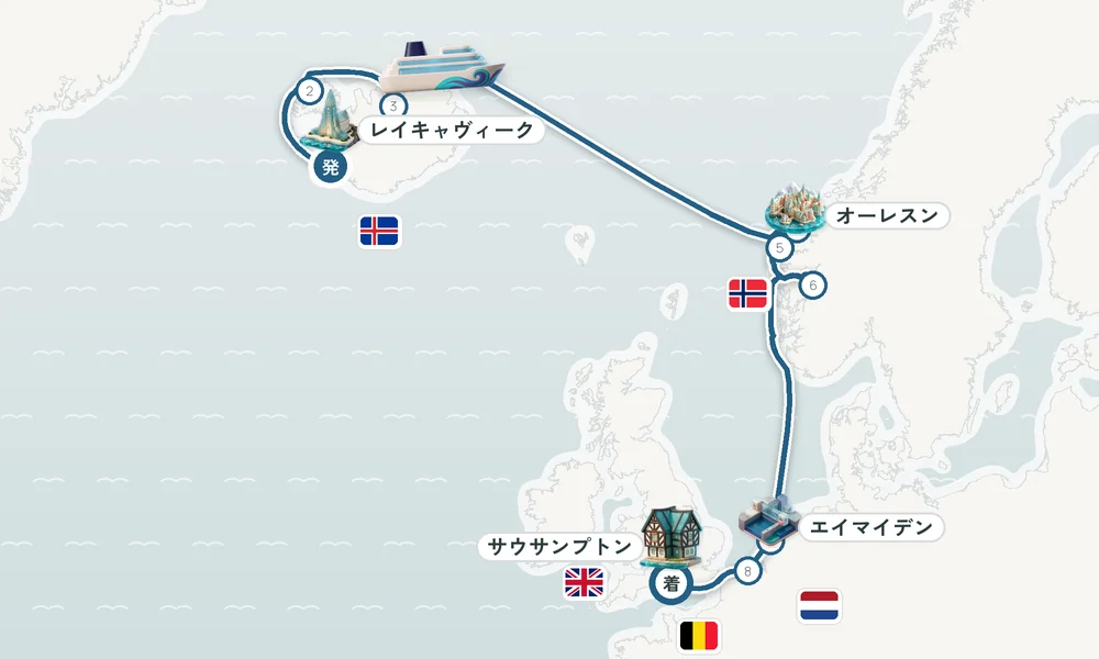 航路マップ