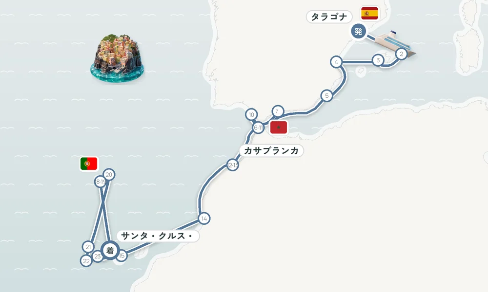 航路マップ