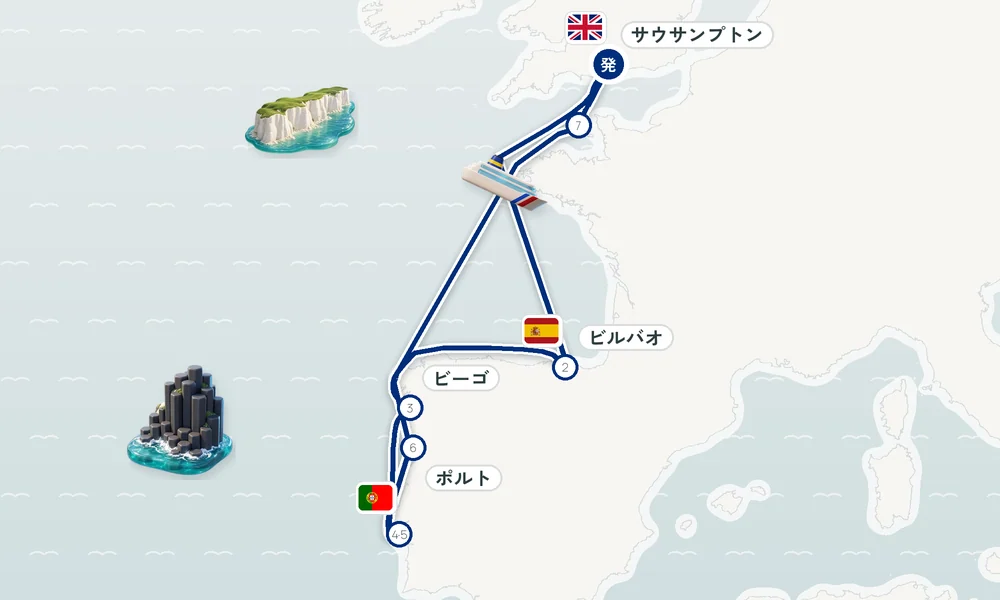 航路マップ