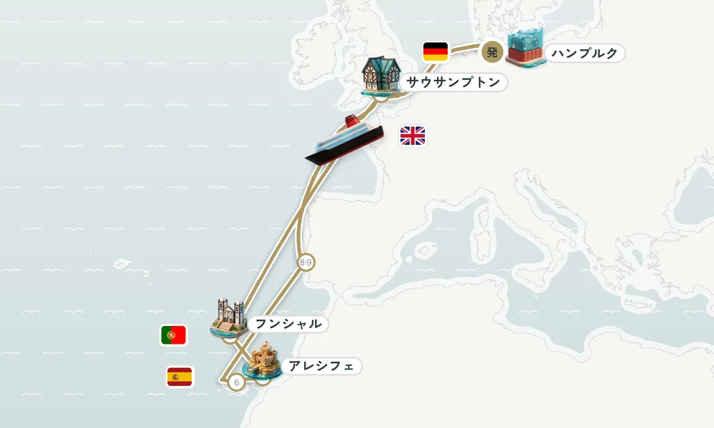 航路マップ
