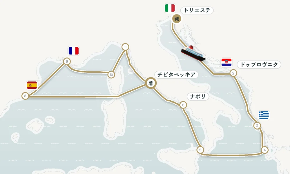 航路マップ