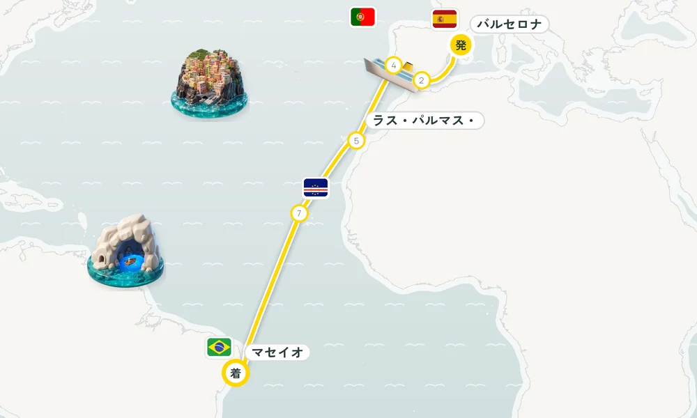 航路マップ