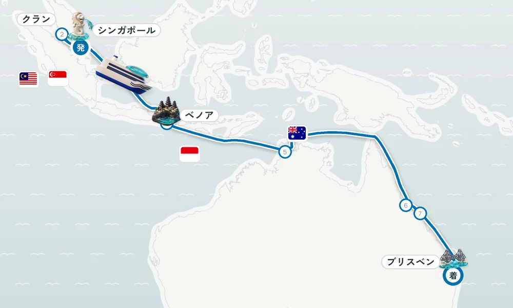 航路マップ
