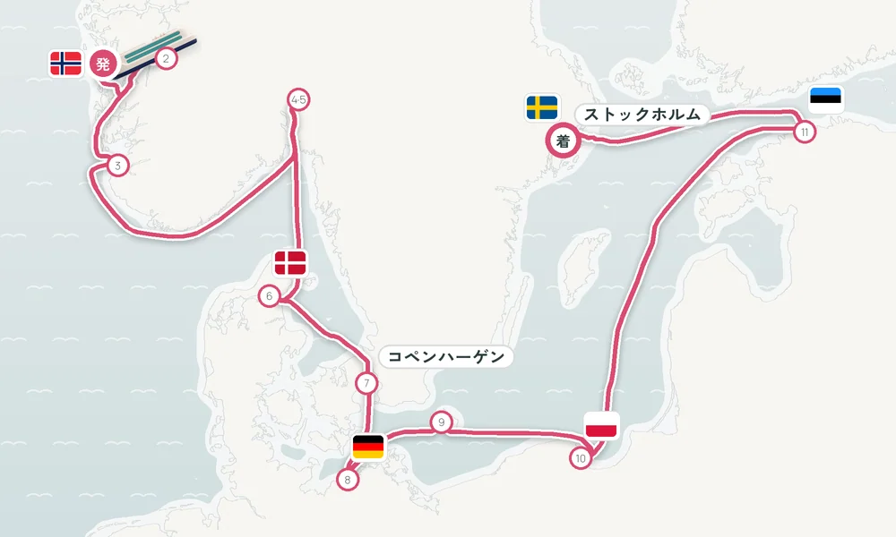 航路マップ