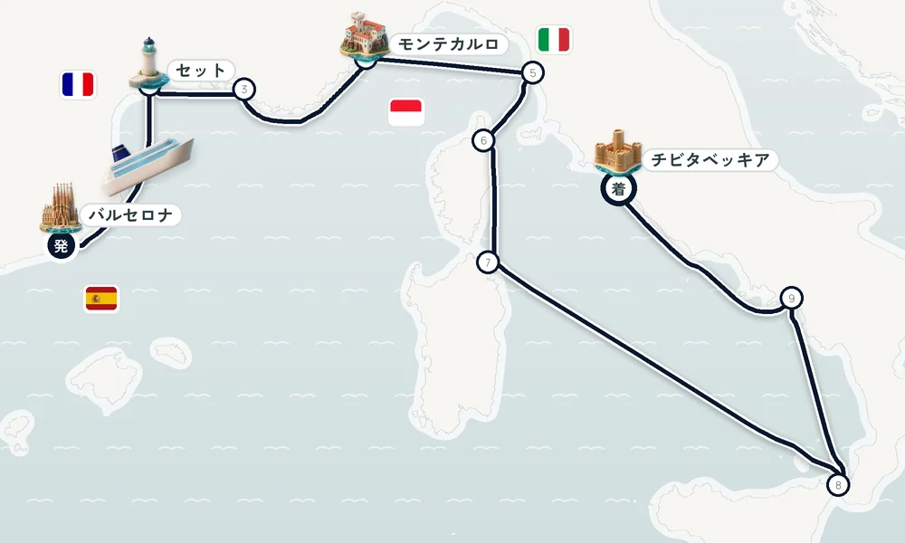 航路マップ