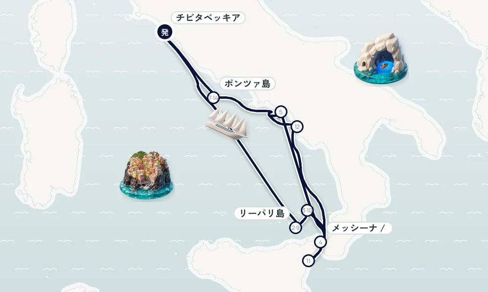 航路マップ