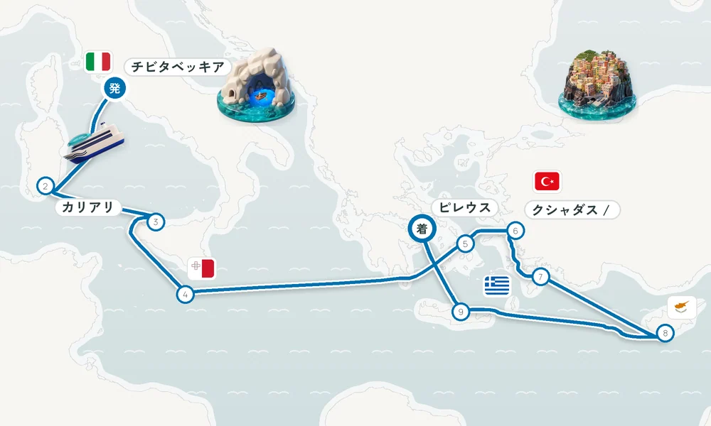 航路マップ