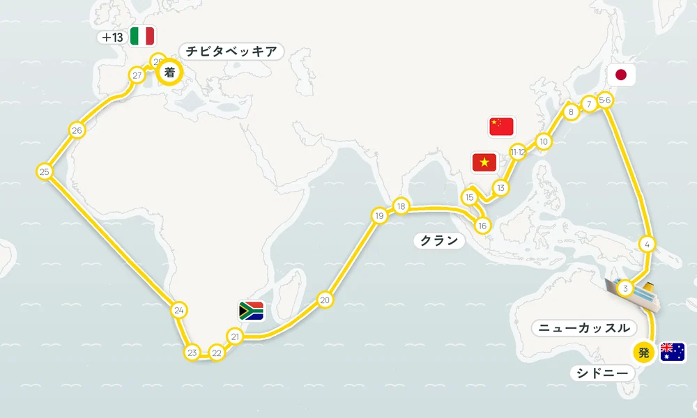 航路マップ