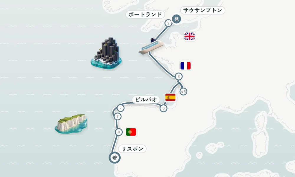 航路マップ
