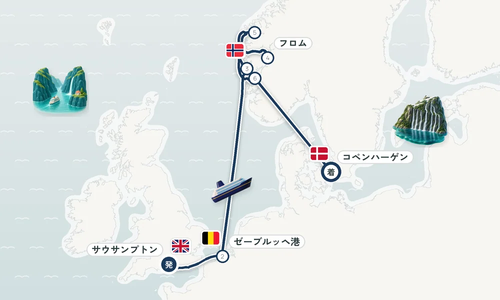 航路マップ