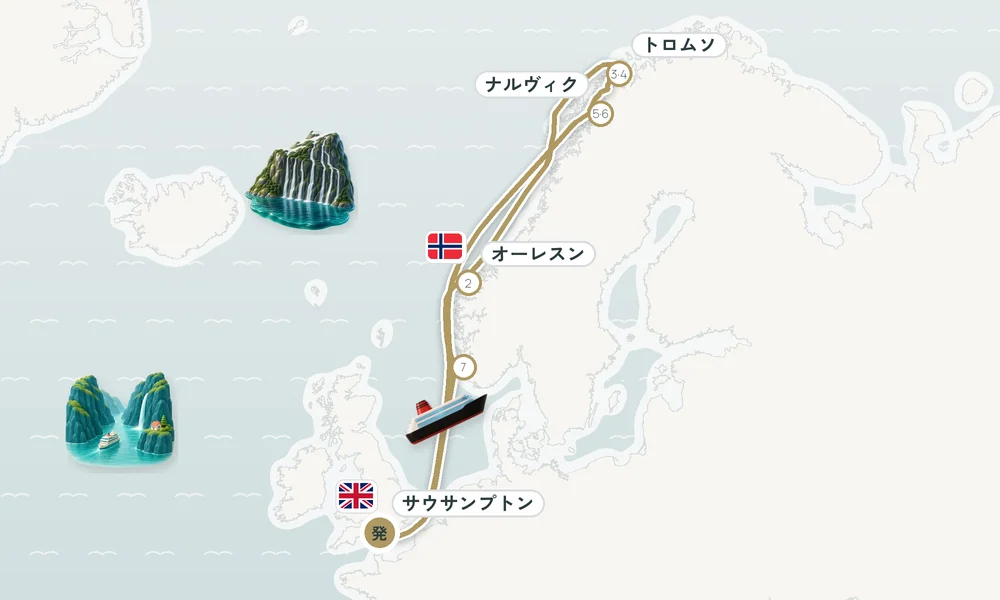 航路マップ
