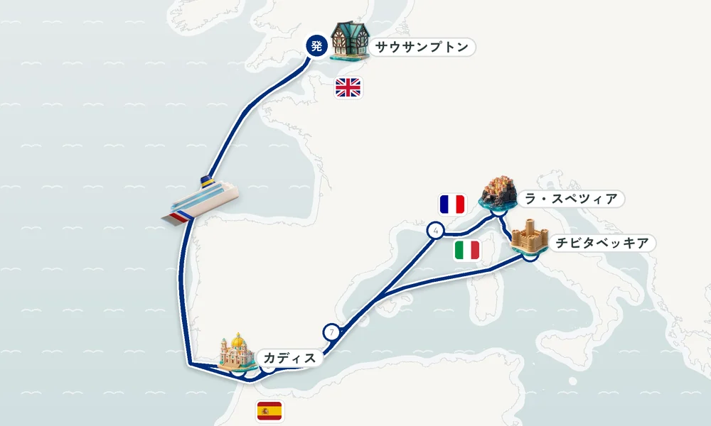 航路マップ