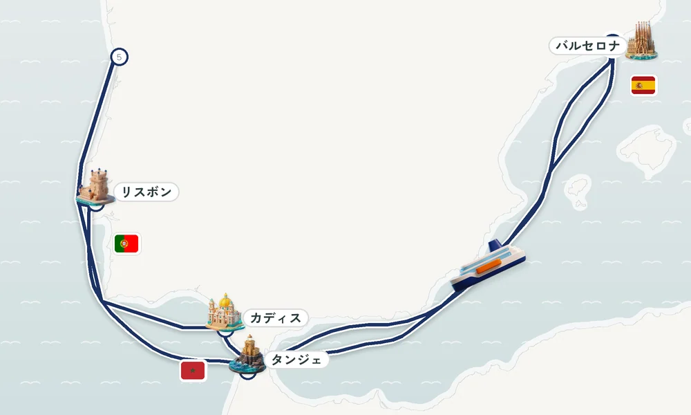 航路マップ