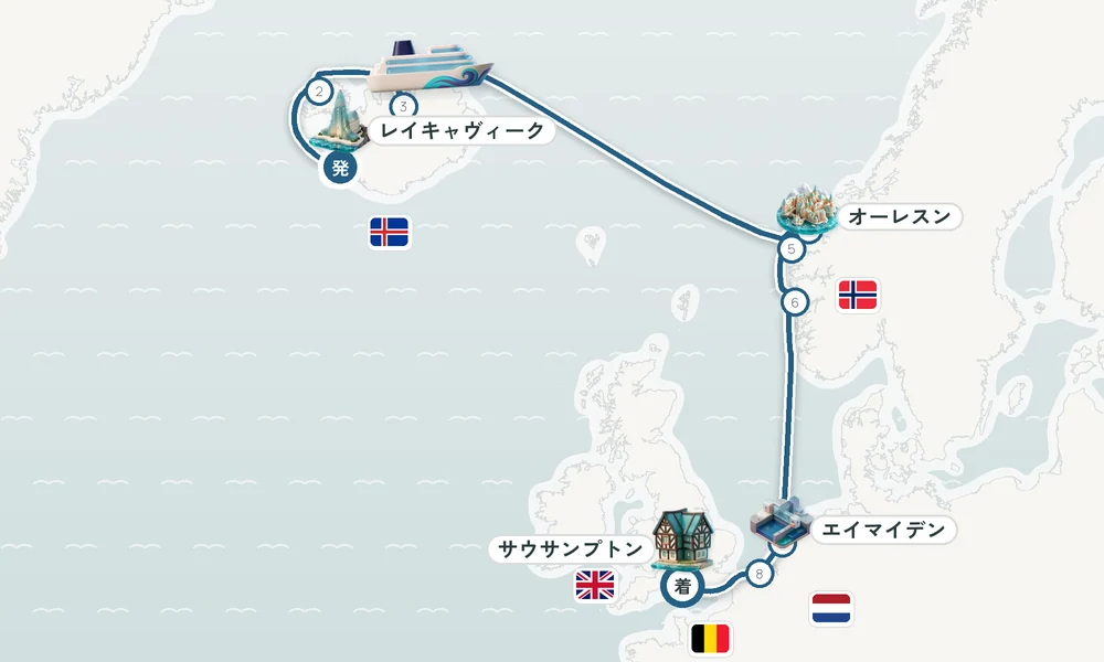 航路マップ