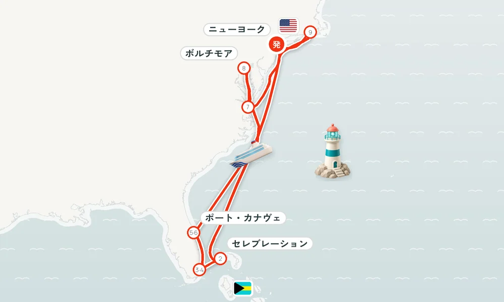 航路マップ