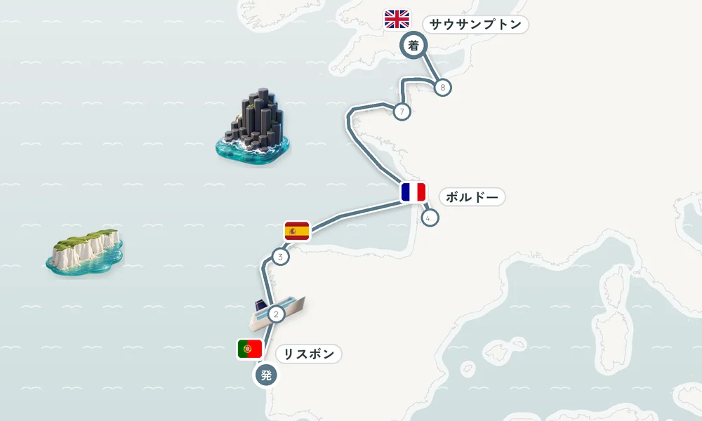 航路マップ