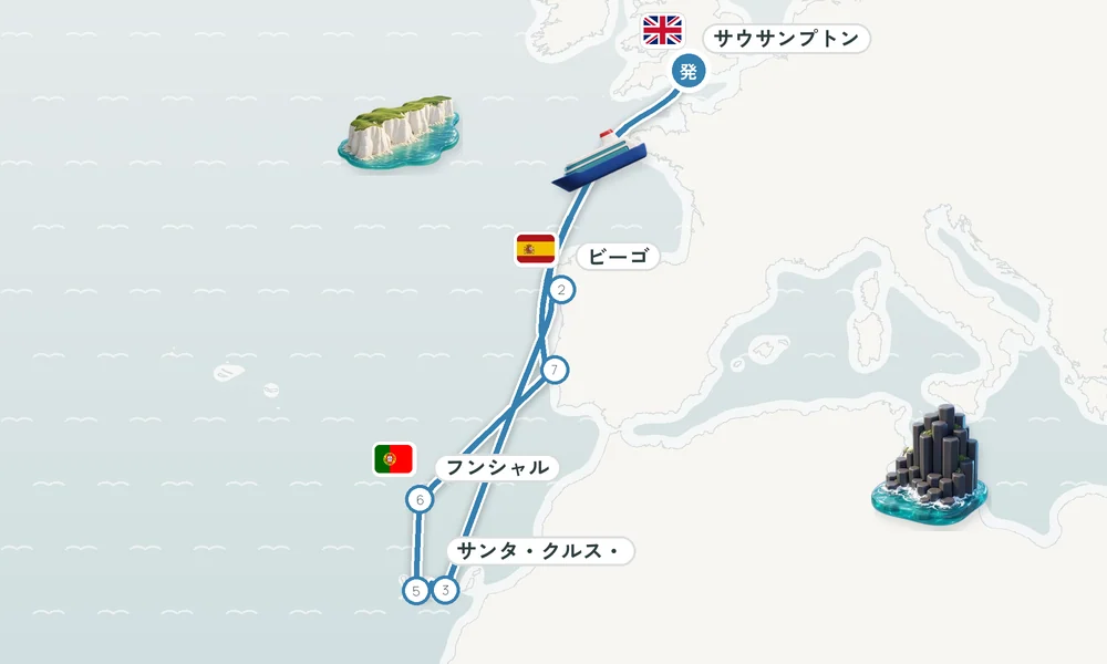 航路マップ