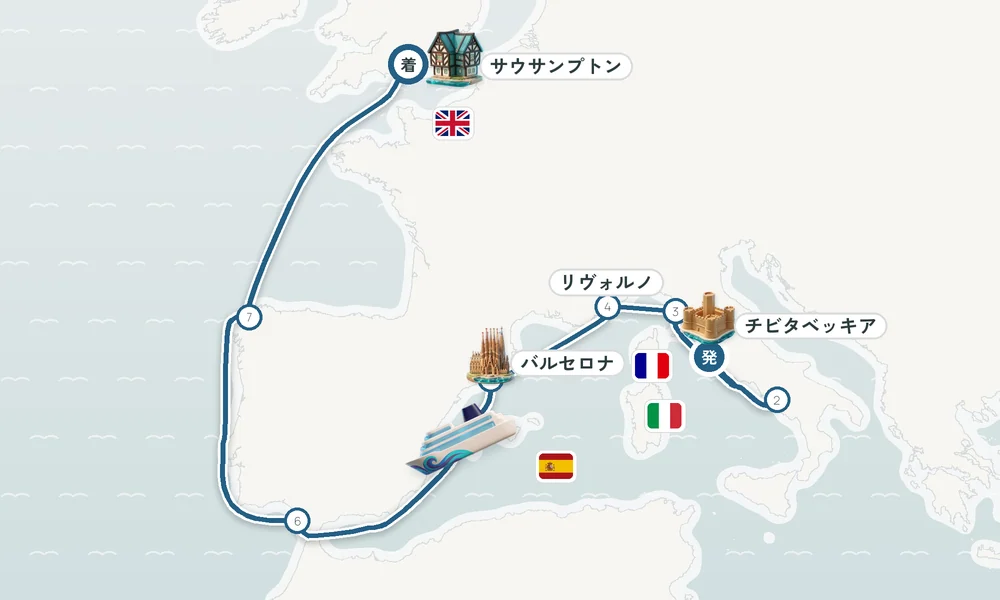 航路マップ