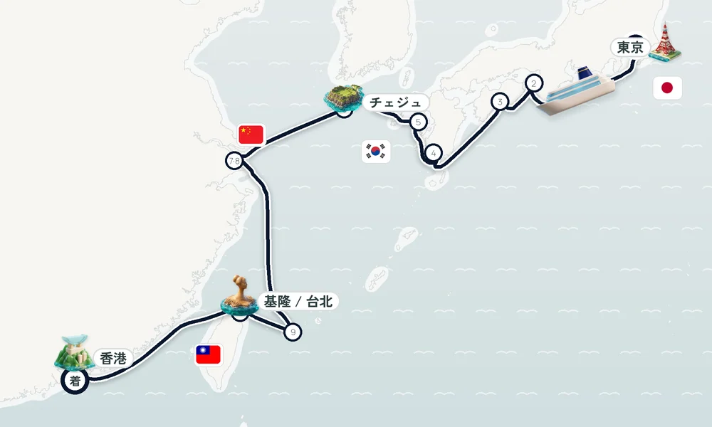 航路マップ