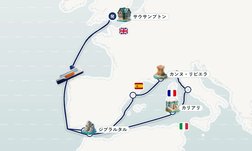 航路マップ