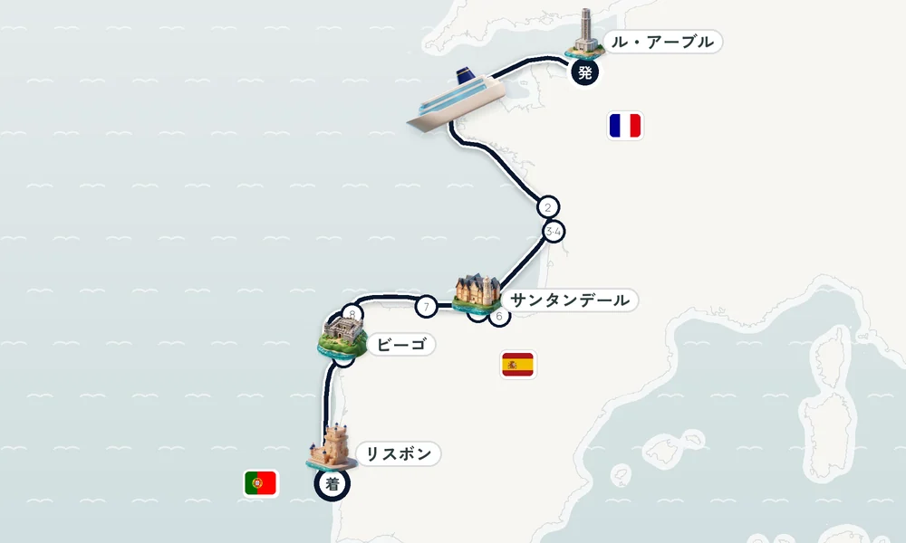 航路マップ