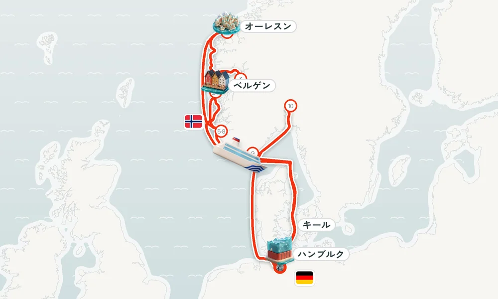 航路マップ