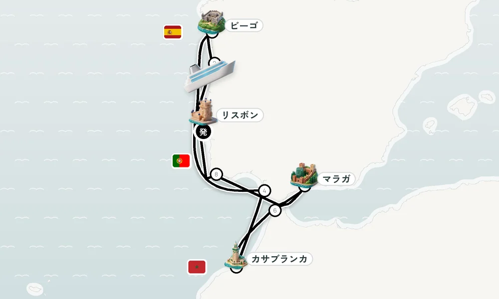 航路マップ