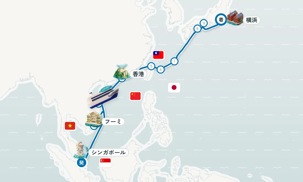 航路マップ