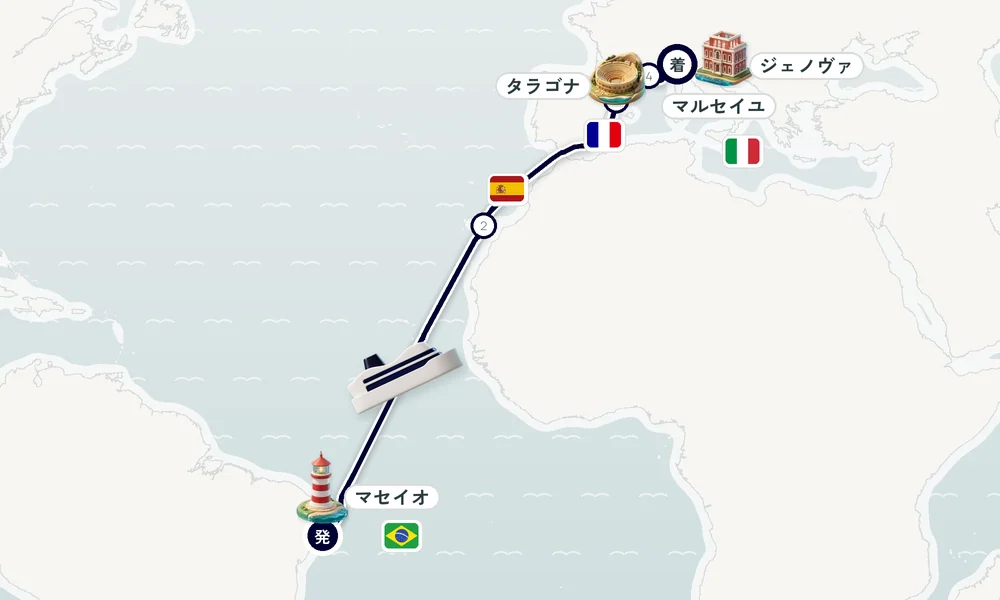 航路マップ