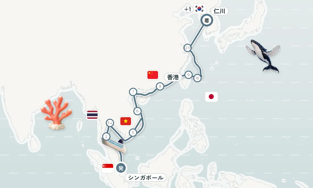 航路マップ