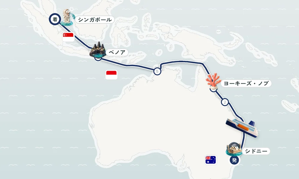 航路マップ