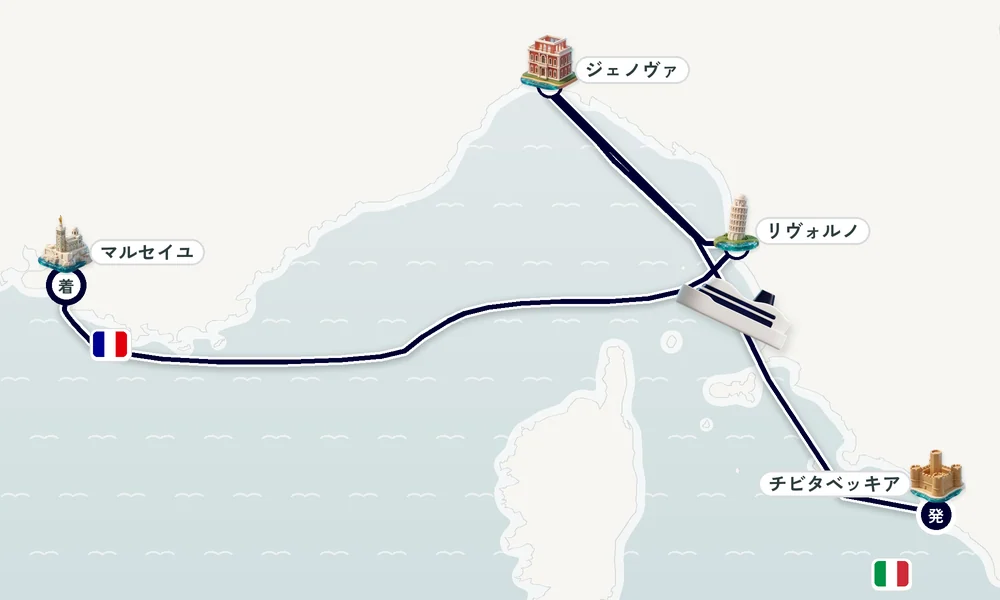 航路マップ