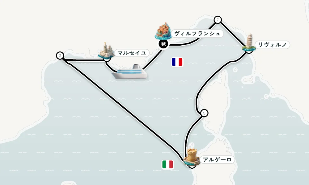 航路マップ