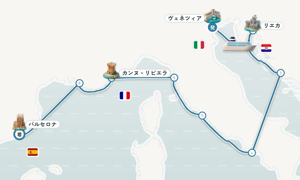 航路マップ