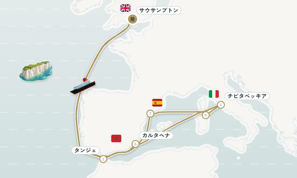 航路マップ