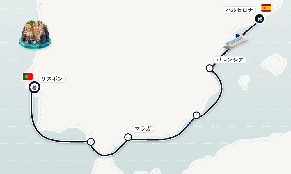 航路マップ
