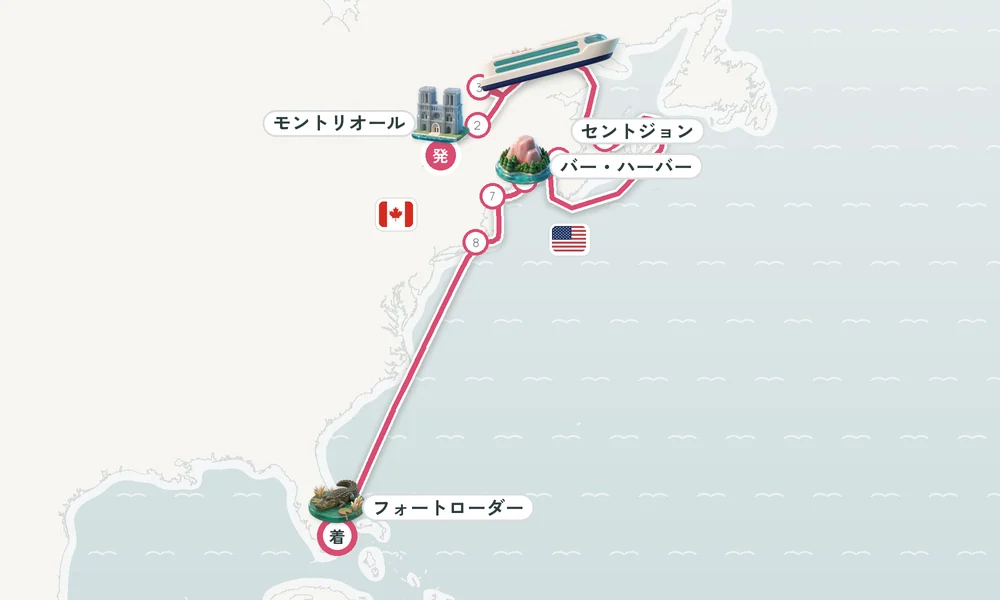 航路マップ