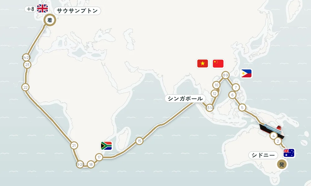 航路マップ