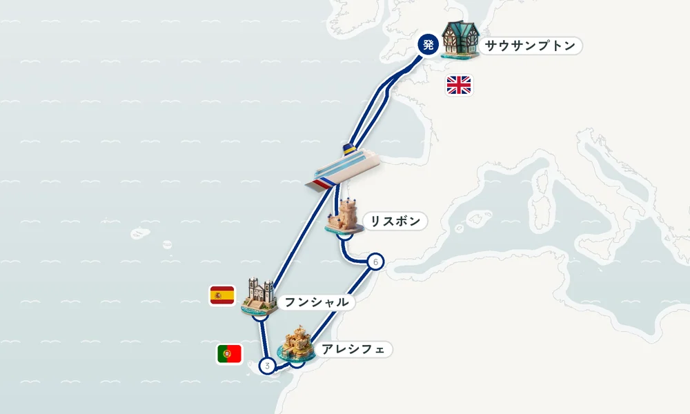 航路マップ