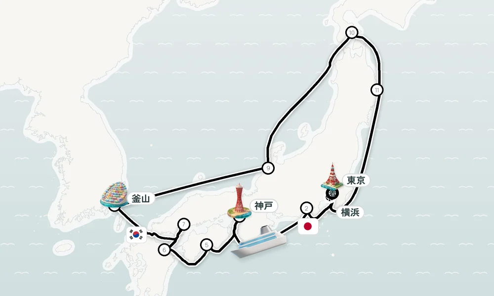 航路マップ