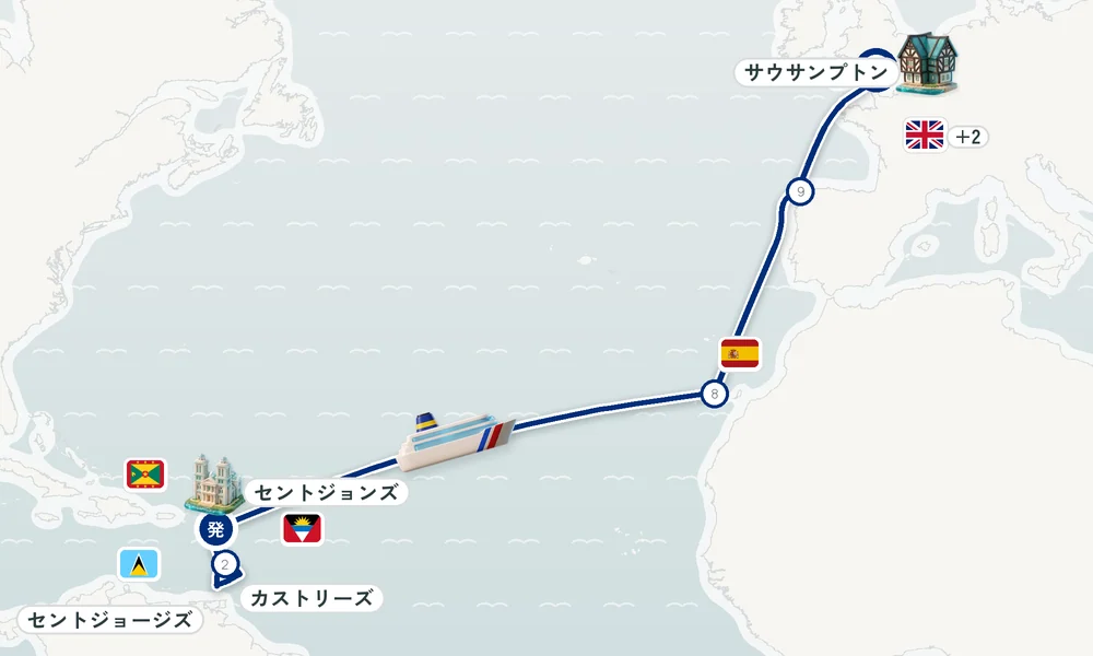 航路マップ
