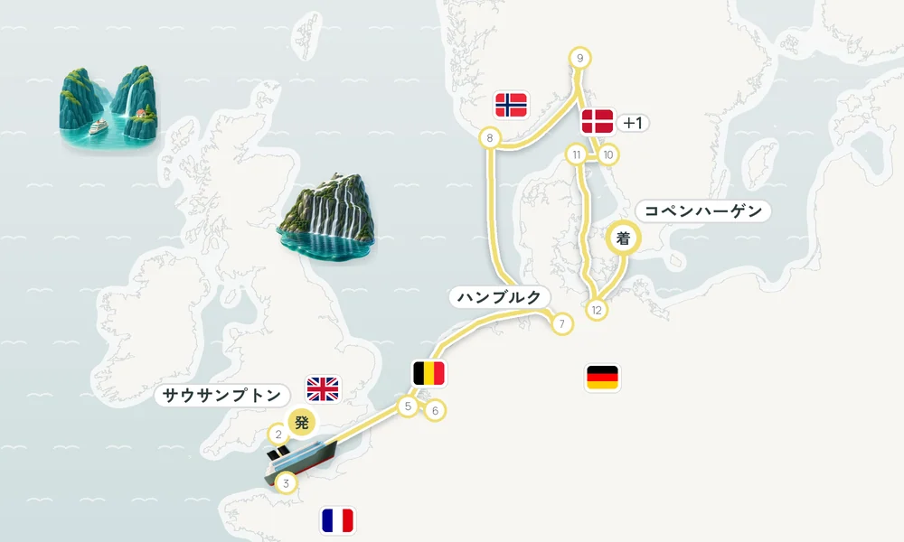 航路マップ