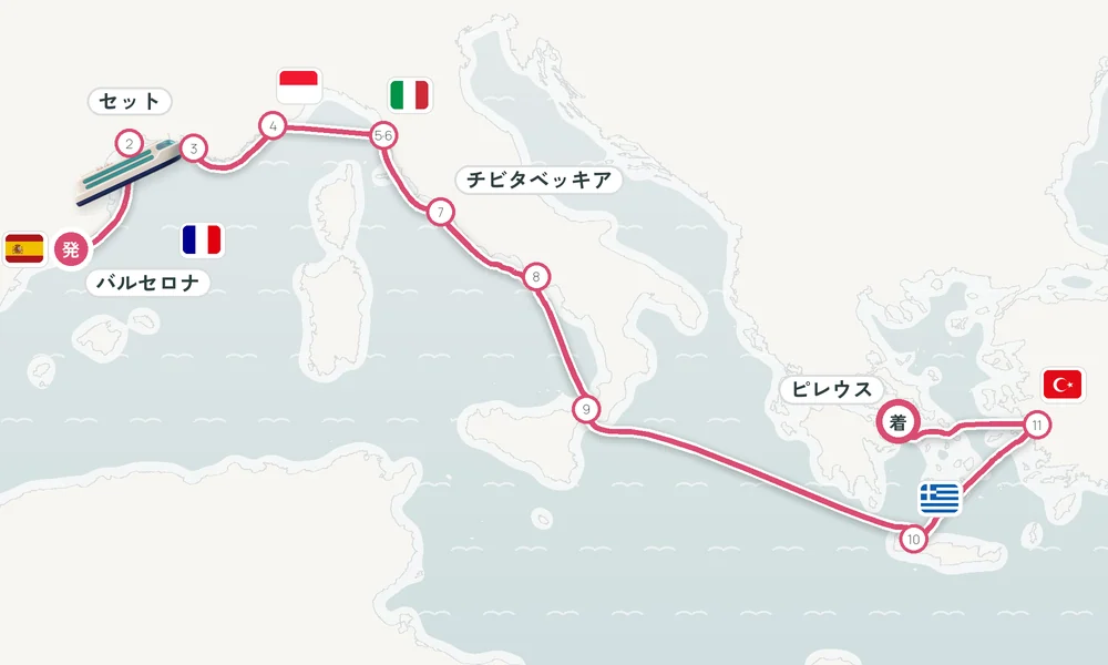 航路マップ